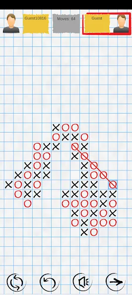 Tic Tac Toe Online: Mega XO  [МОД Unlimited Money] Screenshot 2