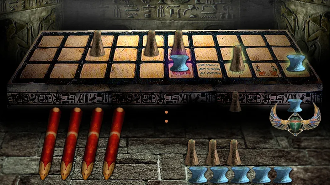 Egyptian Senet (Ancient Egypt)  [МОД Много монет] Screenshot 3