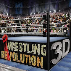 Скачать взломанную Wrestling Revolution 3D (Реслинг Революшн 3Д)  [МОД Бесконечные деньги] - полная версия apk на Андроид