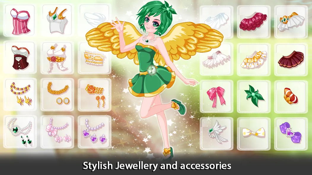 Dress Up Angel Anime Girl Game  [МОД Menu] Screenshot 3