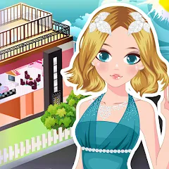 Скачать взломанную Girl Doll House - Room Design  [МОД Много монет] - последняя версия apk на Андроид