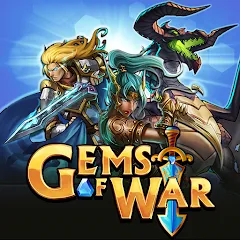 Скачать взломанную Gems of War - Match 3 RPG (Гемс оф Вар)  [МОД Бесконечные деньги] - последняя версия apk на Андроид