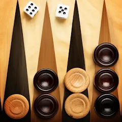 Скачать взломанную Backgammon Live - Online Games (Бэкгаммон Лайв)  [МОД Много монет] - полная версия apk на Андроид