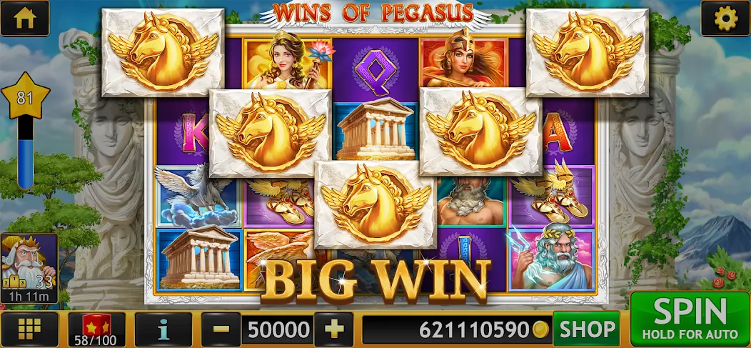 Slots of Luck: Vegas Casino (Слоты удачи)  [МОД Unlimited Money] Screenshot 1