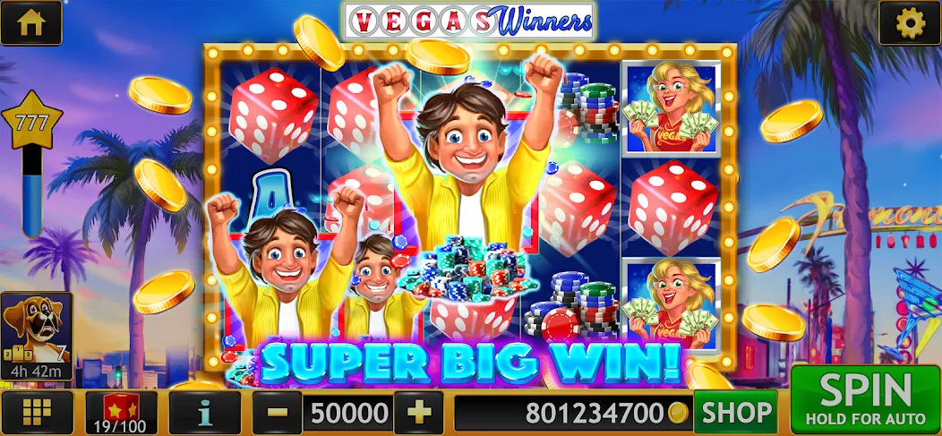 Slots of Luck: Vegas Casino (Слоты удачи)  [МОД Unlimited Money] Screenshot 2