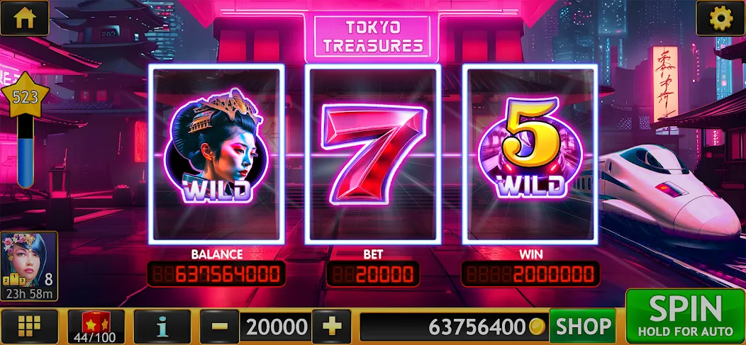 Slots of Luck: Vegas Casino (Слоты удачи)  [МОД Unlimited Money] Screenshot 3