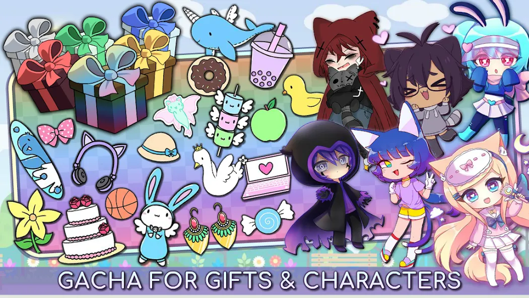 Gacha Life (Гача Лайф)  [МОД Бесконечные монеты] Screenshot 2