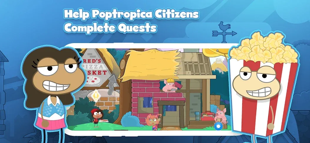 Poptropica: Fun Kids Adventure (Поптропика)  [МОД Unlimited Money] Screenshot 3