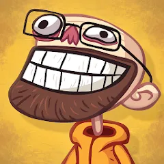 Взломанная Troll Face Quest: TV Shows  [МОД Unlocked] - стабильная версия apk на Андроид