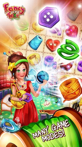 Fancy Tale:Fashion Puzzle Game (Фэнси Тейл)  [МОД Бесконечные монеты] Screenshot 2