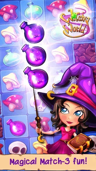 Witchy World (Уитчи Ворлд)  [МОД Unlimited Money] Screenshot 1