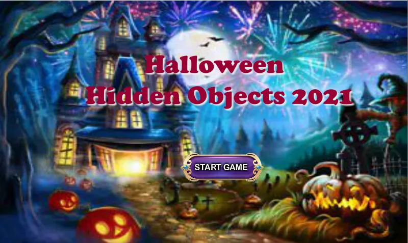 Halloween Hidden Objects (Хэллоуин Скрытые Объекты)  [МОД Unlocked] Screenshot 1