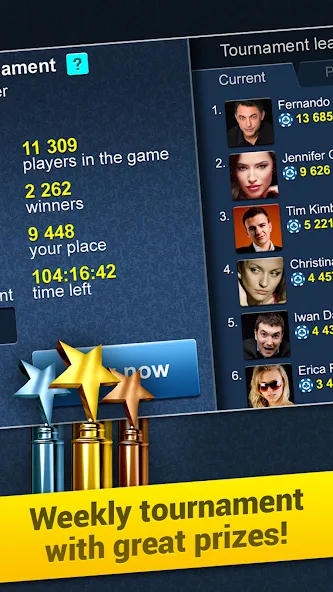 Poker Arena: texas holdem game (Покер Арена)  [МОД Много монет] Screenshot 3