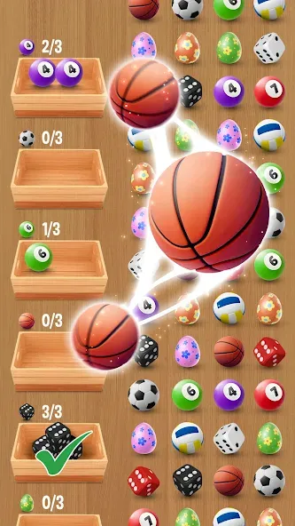 Match Triple 3D: Matching Tile (Матч Трипл 3Д)  [МОД Много монет] Screenshot 3