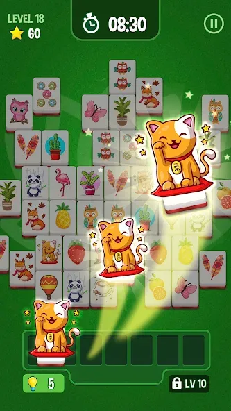 Mahjong Triple 3D -Tile Match (Маджонг Трипл 3Д)  [МОД Все открыто] Screenshot 3