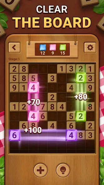 Woodber - Classic Number Game (Вудбер)  [МОД Много монет] Screenshot 3