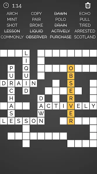 Crossword : Word Fill  [МОД Unlimited Money] Screenshot 5