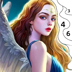 Взлом Angel & Devil Paint by Number  [МОД Бесконечные деньги] - стабильная версия apk на Андроид