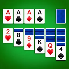 Взломанная Solitaire - Classic Card Games  [МОД Меню] - полная версия apk на Андроид