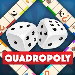 Взломанная Quadropoly - Classic Business  [МОД Много монет] - полная версия apk на Андроид