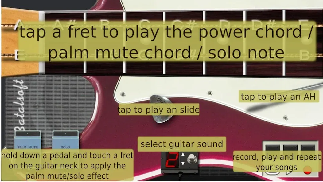 Power guitar HD  [МОД Menu] Screenshot 4