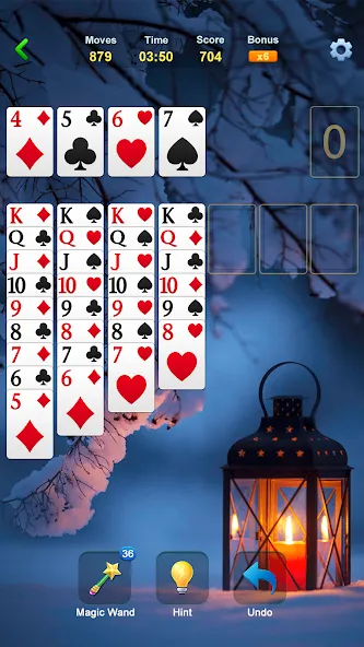 Solitaire - Classic Card Games  [МОД Много денег] Screenshot 3