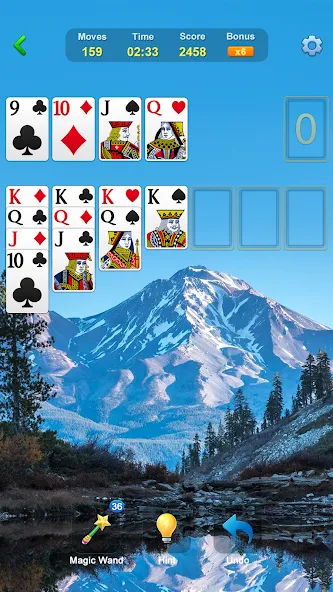 Solitaire - Classic Card Games  [МОД Много денег] Screenshot 5