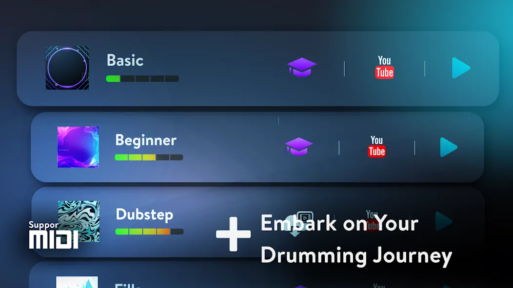 Real Drum: electronic drums (Риал драм)  [МОД Mega Pack] Screenshot 3