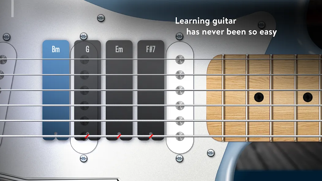 Real Guitar: lessons & chords (Реал Гитар)  [МОД Бесконечные деньги] Screenshot 5