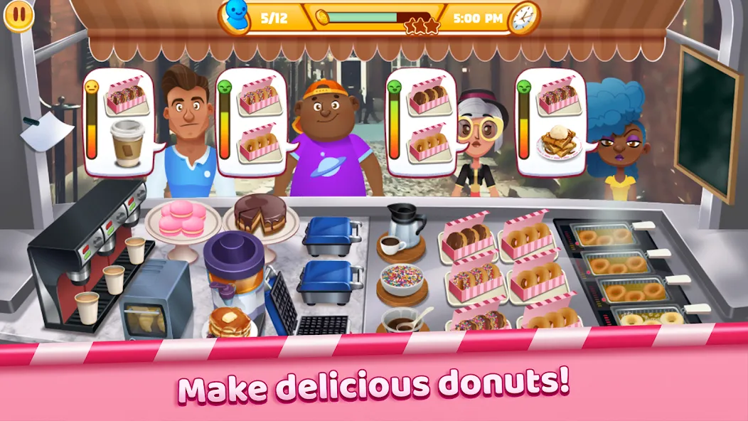 Boston Donut Truck: Food Game (Бостонский Донат Трак)  [МОД Меню] Screenshot 5