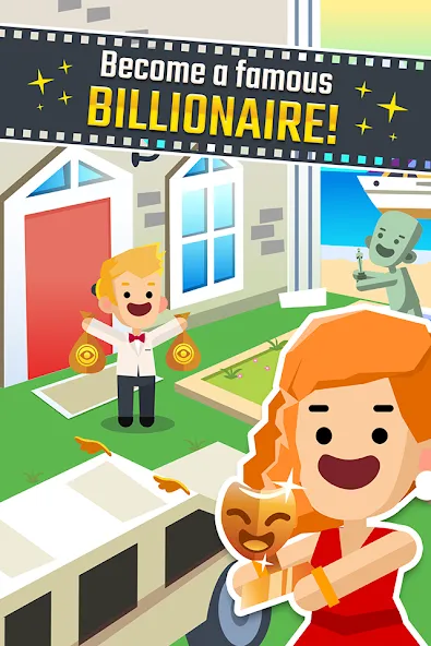 Hollywood Billionaire: Be Rich (Холливудский миллиардер)  [МОД Все открыто] Screenshot 2