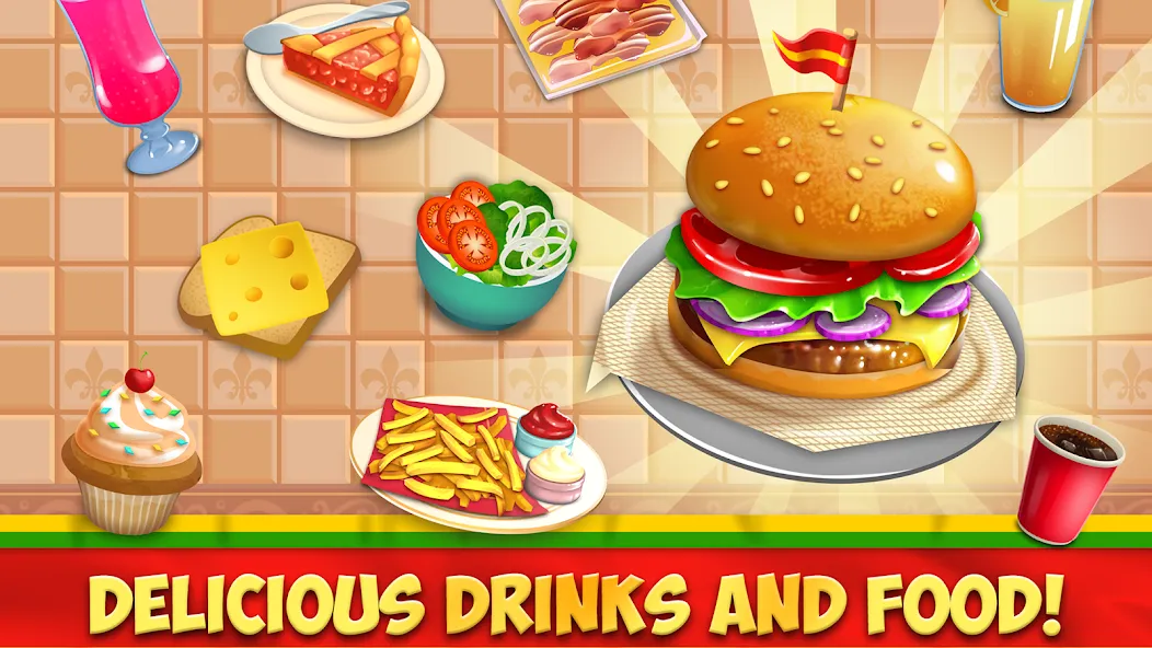 My Burger Shop 2: Food Game (Мой Бургер Шоп 2)  [МОД Много монет] Screenshot 3