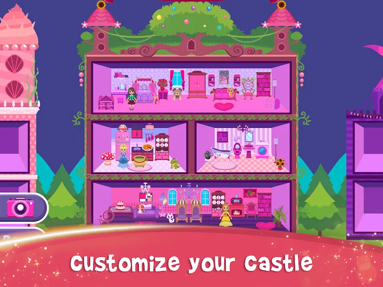 My Princess Castle: Doll Game (Мой Принцессин Замок)  [МОД Unlimited Money] Screenshot 3