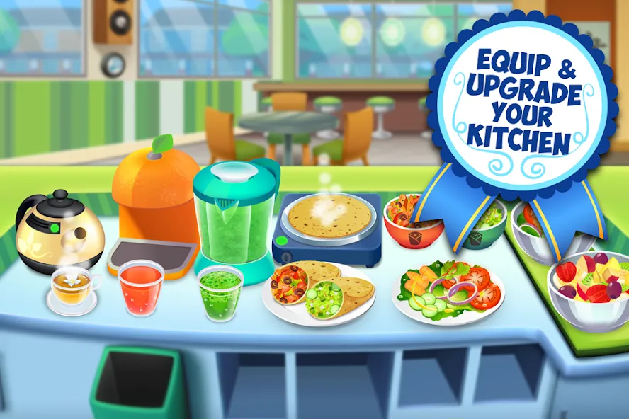 My Salad Bar: Veggie Food Game (Мой салатбар)  [МОД Menu] Screenshot 4