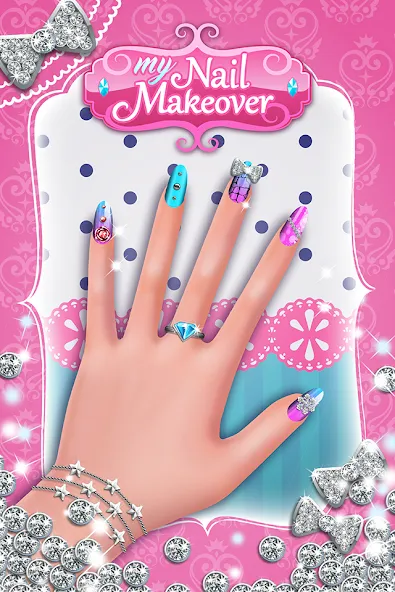 My Nail Makeover: Nail Salon (Моя маникюрная переменка)  [МОД Unlimited Money] Screenshot 1