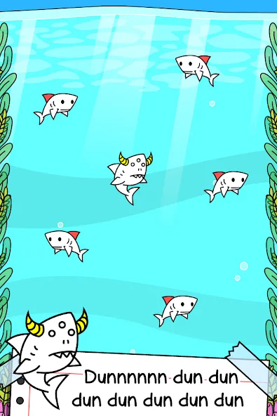 Shark Evolution: Idle Game (Шарк Эволюшн)  [МОД Бесконечные деньги] Screenshot 2