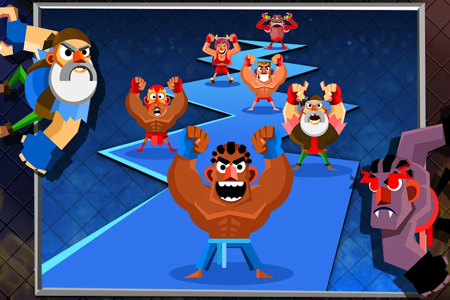 UFB 2: Fighting Champions Game (УФБ 2)  [МОД Все открыто] Screenshot 3