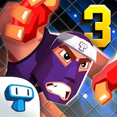 Взлом UFB 3: MMA Fighting Game (УФБ 3)  [МОД Все открыто] - стабильная версия apk на Андроид