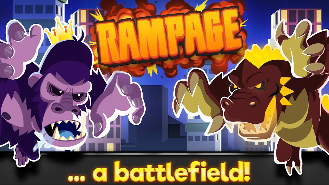 UFB Rampage: Monster Fight (УФБ Рэмпейдж)  [МОД Много монет] Screenshot 2