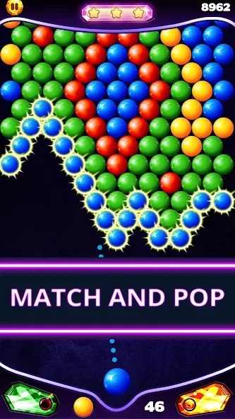 Bubble Shooter Classic (Бабл Шутер Классик)  [МОД Unlocked] Screenshot 4