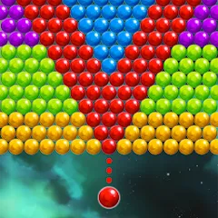 Скачать взлом Bubble Shooter Space (Бубль шутер спейс)  [МОД Unlimited Money] - последняя версия apk на Андроид