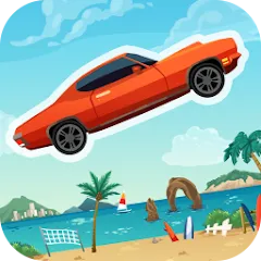 Взломанная Extreme Road Trip 2 (Экстримпоездка 2)  [МОД Все открыто] - последняя версия apk на Андроид