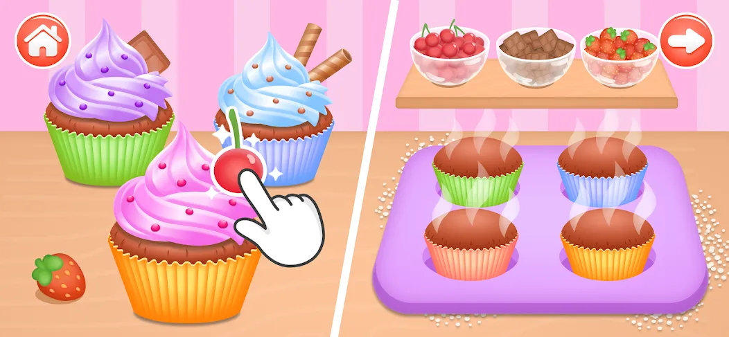 Kids Cooking Games 2+ Year Old  [МОД Все открыто] Screenshot 3