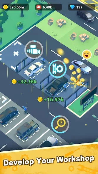 Car Mechanic Tycoon (Кар Механик Тайкун)  [МОД Mega Pack] Screenshot 3