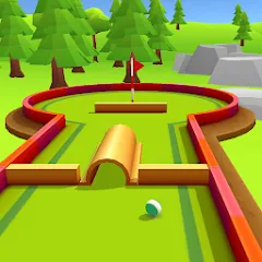 Взлом Mini Golf Game - Putt Putt 3D (Мини Гольф Челлендж)  [МОД Бесконечные деньги] - последняя версия apk на Андроид