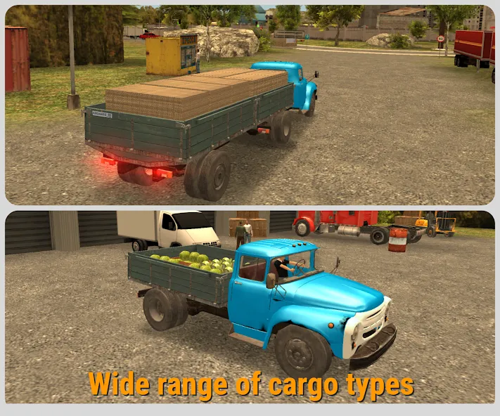 Russian Car Driver ZIL 130  [МОД Menu] Screenshot 3