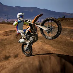 Скачать взломанную Dirt MX Bikes KTM Motocross 3D (Дирт МХ Байкс КТМ Мотокросс 3Д)  [МОД Все открыто] - полная версия apk на Андроид