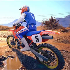 Взлом Enduro Motocross Dirt MX Bikes (Эндуро Мотокросс Грязь МХ Мотоциклы)  [МОД Много денег] - стабильная версия apk на Андроид