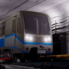 Скачать взломанную AG Subway Simulator Pro (Симулятор метро )  [МОД Mega Pack] - полная версия apk на Андроид