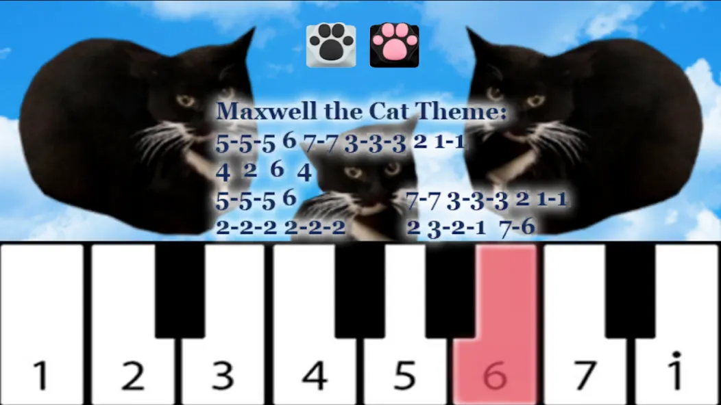 Maxwell the Cat piano (Максвелл зе Кэт пиано)  [МОД Все открыто] Screenshot 3